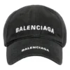 Καπέλο με διπλό λογότυπο “Black Faded” 744273410B21071