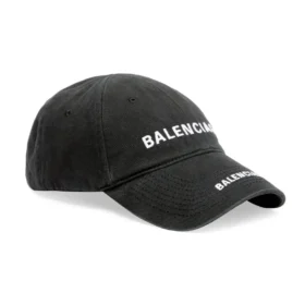 Καπέλο με διπλό λογότυπο “Black Faded” 744273410B21071