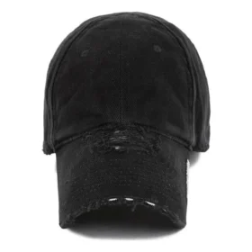 Καπέλο με φθαρμένο γείσο “Black” 744300410B21077
