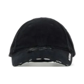 Καπέλο με φθαρμένο γείσο “Black” 744300410B21077