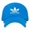 Καπέλο με λογότυπο Balenciaga x adidas Trefoil Balenciaga «Blue White» 723749410B2-4877
