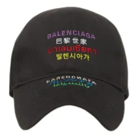 Καπέλο με λογότυπο Languages “Black Multicolor” 641238410B21098