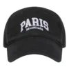 Καπέλο μπέιζμπολ με λογότυπο Paris «Black White» 680748410B20107