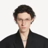 Κολιέ με εικονίδιο BB Icon σε αντίκα ασημί