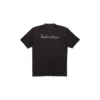Lovey T-shirt, φαρδιά εφαρμογή «Μαύρο» 641675TQVV89034