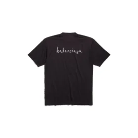 Lovey T-shirt, φαρδιά εφαρμογή «Μαύρο» 641675TQVV89034