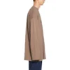 Μακρυμάνικο Oversized T-shirt Caps «Khaki» 681046TNVL17761
