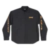 Μακρυμάνικο πουκάμισο Metallica, Oversized Fit, «Μαύρο-Πορτοκαλί» 699053TYB181000