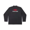 Μακρυμάνικο T-shirt 3B Sports Icon Oversized «Μαύρο Κόκκινο Λευκό» 720250TPVD71470