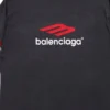 Μακρυμάνικο T-shirt 3B Sports Icon Oversized «Μαύρο Κόκκινο Λευκό» 720250TPVD71470