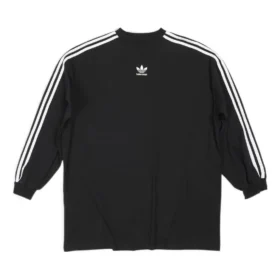 Μακρυμάνικο T-shirt Balenciaga x adidas Oversized «Μαύρο» 728789TNVA68482