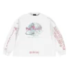 Μακρυμάνικο T-shirt Balenciaga x Pink Martini Oversized “Ecru” 699191TMVN99800