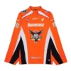 Μακρυμάνικο T-shirt χόκεϊ με πάνελ «Orange» 657105TKV247074