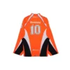 Μακρυμάνικο T-shirt χόκεϊ με πάνελ «Orange» 657105TKV247074