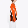 Μακρυμάνικο T-shirt χόκεϊ με πάνελ «Orange» 657105TKV247074