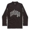 Μακρυμάνικο T-shirt χωρίς λογότυπο «Μαύρο-Γκρι» 788244TQVK51200