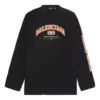 Μακρυμάνικο T-shirt Maison Balenciaga «Μαύρο» 681046TLVJ11074