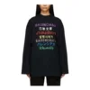 Μακρυμάνικο T-shirt με λογότυπο Languages “Black Multicolor” 641667TJVI32771