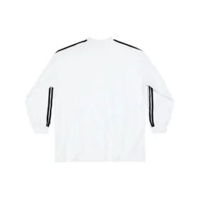 Μακρυμάνικο T-shirt Oversized Balenciaga x adidas «Λευκό» 728789TNVA61156