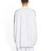 Μακρυμάνικο T-shirt Oversized Balenciaga x adidas «Λευκό» 728789TNVA61156