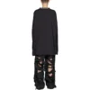 Μακρυμάνικο T-shirt Oversized “Black Faded” 739783TOVF49034