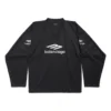 Μακρυμάνικο T-shirt σκι 3B Sports Icon, Large Fit «Μαύρο» 779988TPVQ51000