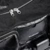 Μεγάλη τσάντα sling Superbusy σε μαύρο χρώμα