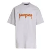 Metallica T-shirt με κοντά μανίκια και φαρδιά γραμμή “White Orange” 694576TMV880901
