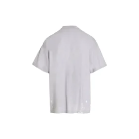 Metallica T-shirt με κοντά μανίκια και φαρδιά γραμμή “White Orange” 694576TMV880901