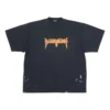 Metallica T-shirt με κοντά μανίκια, Oversized Fit «Black Orange» 694576TMV880105