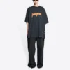 Metallica T-shirt με κοντά μανίκια, Oversized Fit «Black Orange» 694576TMV880105