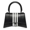 Μικρή τσάντα Balenciaga x adidas Hourglass «Μαύρη» 593546210MA1091