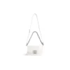 Μικρή τσάντα Bb Soft με πτερύγιο “Optic White” 7485982AAIY9001