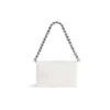 Μικρή τσάντα Bb Soft με πτερύγιο “Optic White” 7485982AAIY9001