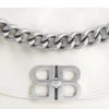 Μικρή τσάντα Bb Soft με πτερύγιο “Optic White” 7485982AAIY9001