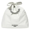 Μικρή τσάντα Crush Tote «Optic White» 742942210IU9001