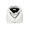 Μικρή τσάντα Crush Tote «Optic White» 742942210IU9001