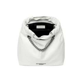 Μικρή τσάντα Crush Tote «Optic White» 742942210IU9001