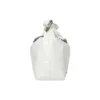 Μικρή τσάντα Crush Tote «Optic White» 742942210IU9001