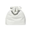 Μικρή τσάντα Crush Tote «Optic White» 742942210IU9001