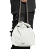 Μικρή τσάντα Crush Tote «Optic White» 742942210IU9001