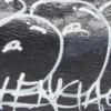 Μικρή τσάντα Le Cagole με αλυσίδα και γκράφιτι «Black» 695814210G61090