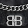 Μικρή τσάντα με πτερύγιο Bb Soft «Μαύρη» 7485982AAIY1000