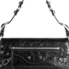 Μικρή τσάντα ώμου Le Cagole «Black» 7716401VG9Y1000