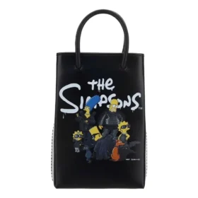Μίνι τσάντα αγορών Balenciaga x The Simpsons «Μαύρη» 59382623VBN1000