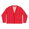 Μίνι ζακέτα με ολόκληρο λογότυπο «Red White» 699822T32336090