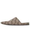 Μουλάκια BB Monogram Cosy «Μπεζ-Καφέ» 653879W2I103020