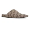 Μουλάκια BB Monogram Cosy «Μπεζ-Καφέ» 653879W2I103020
