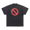 Μπλούζα Bfrnd Series Inside-out Oversized «Black Faded» 787358TQVG81083