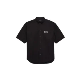 Μπλούζα Crew με κοντά μανίκια “Μαύρο” 622251TIM391000